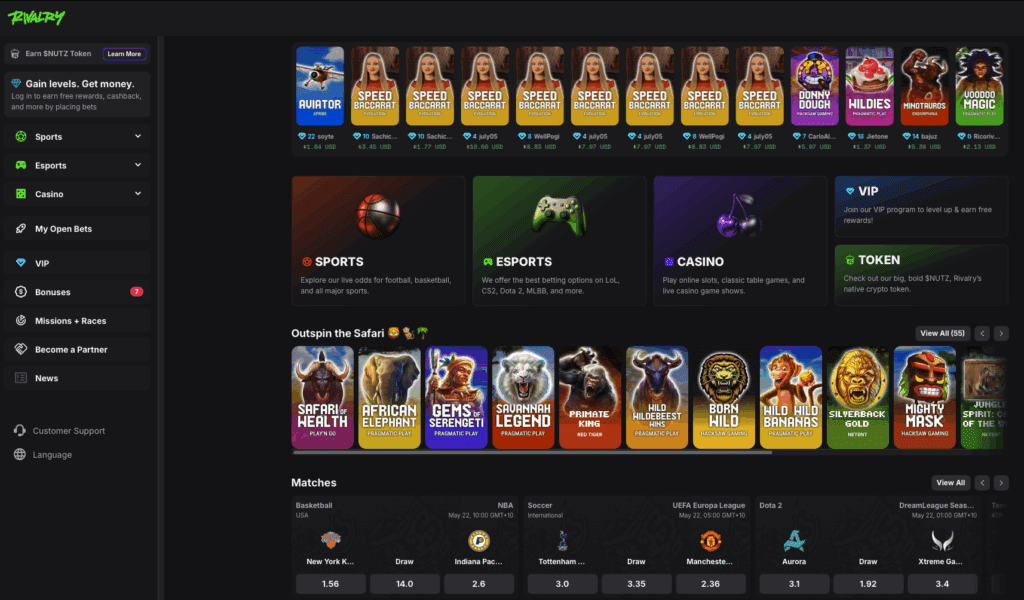 Rivalry.com esports review
